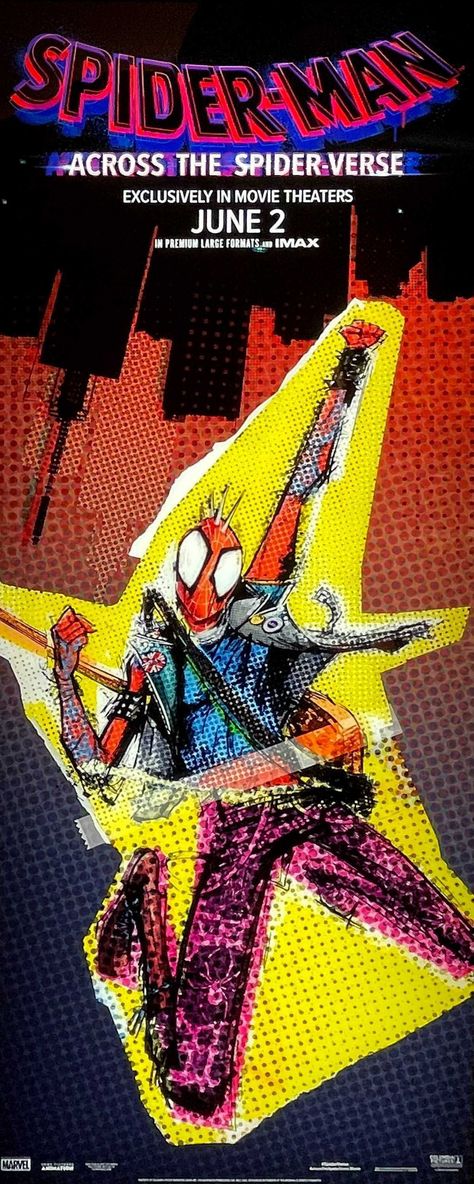 Spider Verse Comic Cover, Spiderpunk Poster Across The Spiderverse, Spider Punk Poster Across The Spiderverse, Spiderpunk Across The Spiderverse Face, Spider Punk Official Art, Spider Man Across The Spider Verse Spider Punk, Spider Punk Movie, Spiderman Across The Spider Verse Spider Punk, Across The Spider Verse Spider Punk