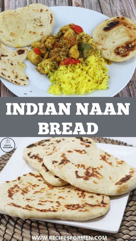 naan bread Indian Naan Bread Recipe, Traditional English Food, Indian Naan, Naan Bread Recipe, Homemade Naan, Recipes With Naan Bread, British Cooking, Bread At Home, Taco Shells