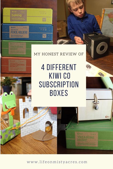 This school year, I decided to budget for each child to receive their very own Kiwi Co subscription box. I’ll give you my honest review of 4 different Kiwi Co. Subscription Boxes: Tinker Crate, Doodle Crate, Kiwi Crate, and the Koala Crate. What we liked and what we didn’t like about each of them. Are they really worth the money? Kiwi Crate, Crate Diy, Nephew Gifts, Homeschool Science, Kids Corner, Subscription Boxes, Pencil Holder, Treasure Hunt, Hands On Activities