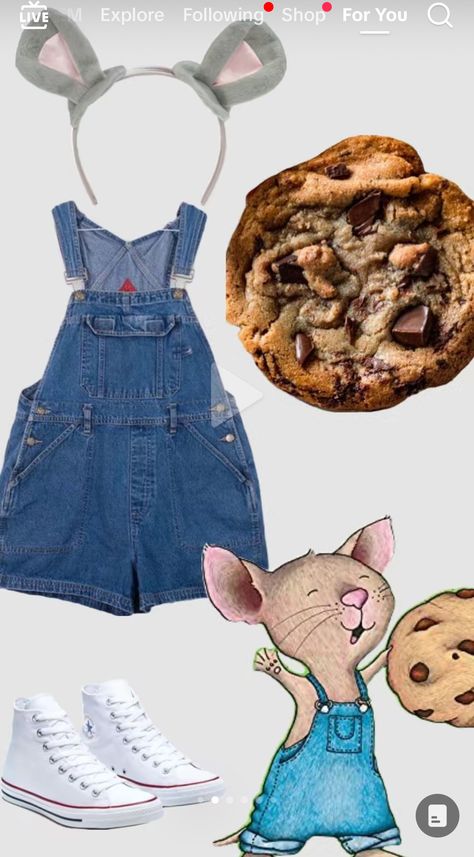 Cookie Halloween Costume, Cookie Costume, Mouse A Cookie, Clever Halloween, Classy Halloween Costumes, Hallowen Ideas, Trio Halloween Costumes, Halloween Coustumes, Clever Halloween Costumes