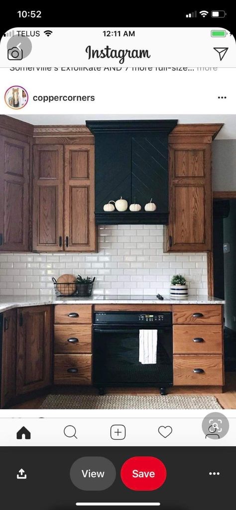 Wood Kitchen Cupboards, Oven Hoods, Dark Wood Kitchen, Wood Kitchen Backsplash, Fantasy Kitchen, Surrey House, Cherry Wood Kitchens, Trendy Kitchen Backsplash, Update Kitchen Cabinets