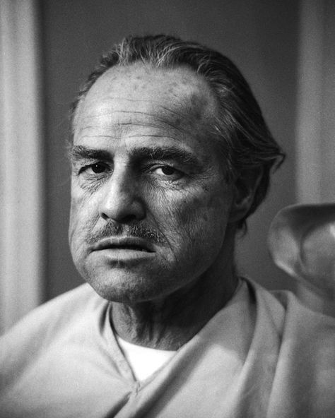 Marlon Brando, The Godfather (1972), Francis Ford Coppola Marlon Brando The Godfather, The Godfather 1972, Godfather 1972, Don Vito Corleone, Vito Corleone, Last Tango In Paris, Actor Quotes, Francis Ford Coppola, Dog Language