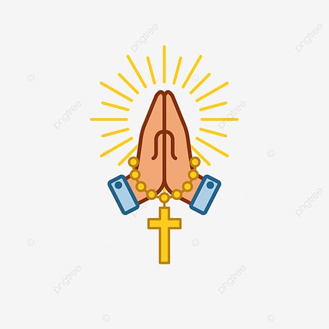 Christianity Drawing, Praying Drawing, Cruz Vector, Prayer Clipart, Hope Drawing, Candle Background, Cartoon Elements, Cartoon Hands, Hope Light