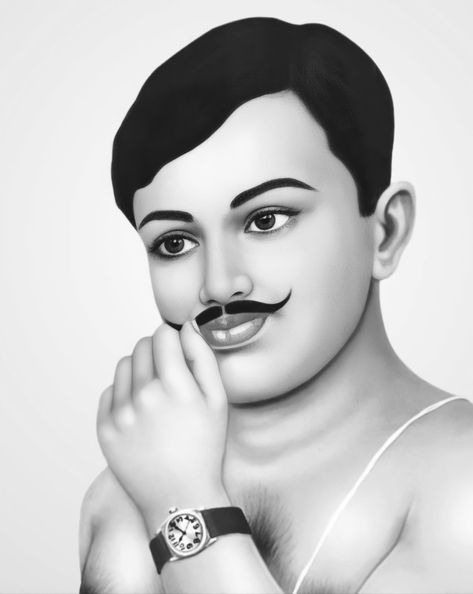 Chandrashekhar Azad Sketch, Chandra Shekhar Azad Sketch, Chandrashekhar Azad Photo, Chandra Shekhar Azad, Chandrashekhar Azad, Funny Nicknames For Friends, Chandra Shekhar, Jai Ram, Independence Day Drawing