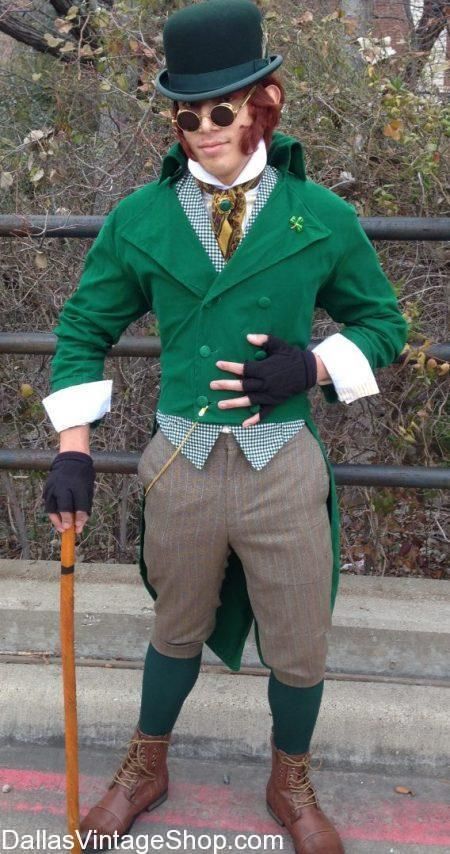 Leprechaun Creations by Dallas Vintage Shop: Unlimited Choices Leprechaun Outfit, Irish Costumes, Leprechaun Costume, Fancy Attire, Irish Clothing, Irish Festival, St Patrick's Day Costumes, Festival Chic, Saint Patties