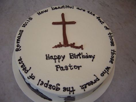 Pastors Birthday, Pastor Appreciation Poems, Happy Birthday Pastor, Happy 72nd Birthday, Christian Cakes, 75 Birthday Cake, Round Birthday Cakes, Bible Cake, Happy 75th Birthday