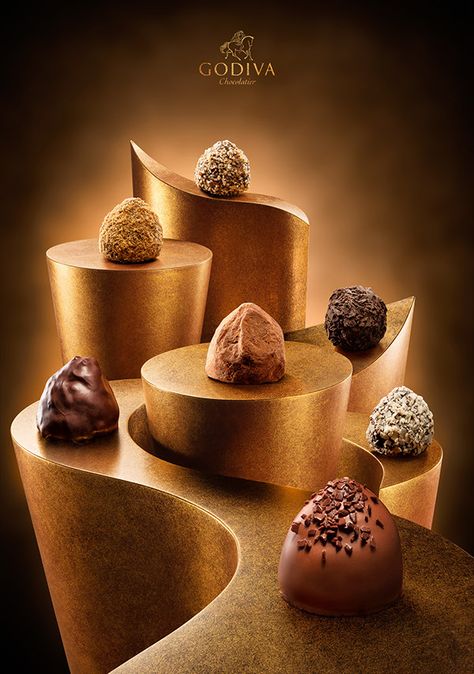 Godiva Truffles, Light And Shadow Photography, Chocolate Shots, Godiva Chocolate, Fruit Packaging, Chocolate Day, Premium Chocolate, Chocolate Brands, Chocolate Packaging