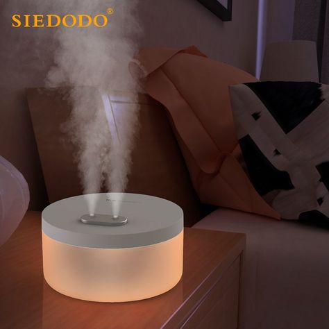 Mist Diffuser, Water Mist, Romantic Lighting, Cool Mist Humidifier, Humidifiers, Air Humidifier, Aromatherapy Diffusers, Aroma Diffuser, Night Lamps