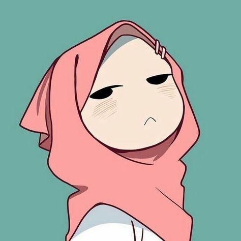 Hijabi Cartoon, Hijabi Pfp, Hijabi Art, Hijab Anime, Hijab Art, Hijab Drawing, Anime Muslim, Hijab Cartoon, Profile Pic