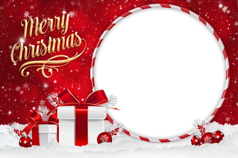 Christmas Profile Frames For Facebook, Merry Christmas Logo Free Printable, Crismas Logo, Christmas Photo Frame Ideas, Christmas Logo Ideas, Christmas Frames For Photos, Christmas Greeting Cards Design, Oriflame Background, New Year Poster Design Ideas