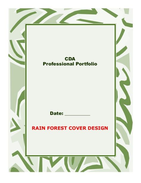 Cda Portfolio Cover Free Printable, Cda Professional Portfolio, Cda Portfolio, Teaching Interview, Teaching Portfolio, Family Child Care, Professional Portfolio, Daycare Providers, Portfolio Covers