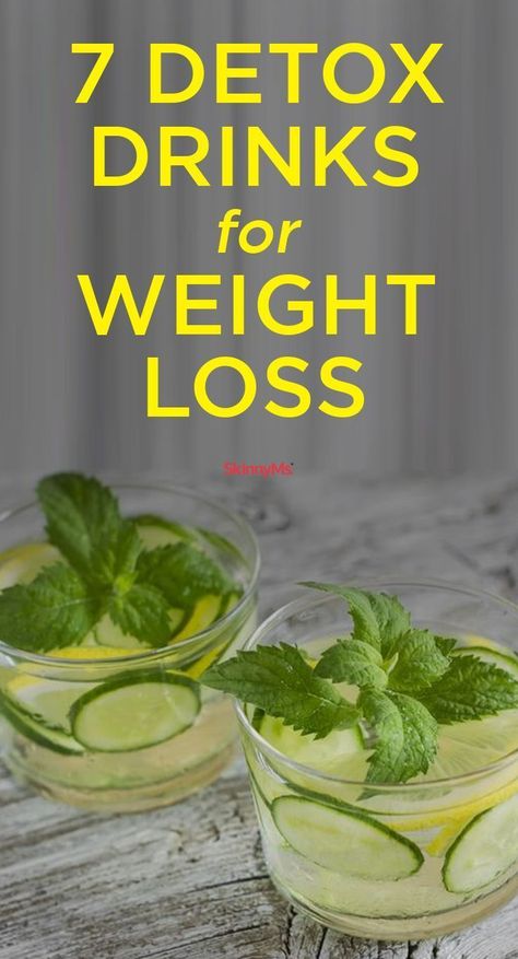 Add these 7 detox drinks for weight loss to your clean eating regime.  #skinnyms #weightloss #detox Healthy Detox Cleanse, Lemon Detox, Detox Diet Plan, Detox Tips, Detox Drinks Recipes, Healthy Detox, Sugar Detox, Natural Detox, Body Detox