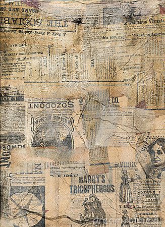 Grungy Antique newspaper paper collage Antique Newspaper, Newspaper Textures, Newspaper Collage, Newspaper Background, Newspaper Wall, Flowers Collage, Newspaper Paper, Papel Vintage, Vintage Paper Background