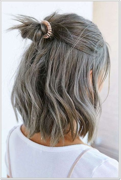 Airport Hair, Ash Brown Hair Color, Ash Brown Hair, Brown Hair Looks, Short Grey Hair, Ash Brown, Casual Hairstyles, Dirty Blonde, Trending Hairstyles