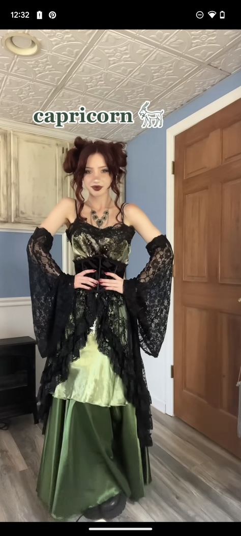 Faire Outfit, Ren Faire Outfits, Fairy Outfit, Fair Outfits, Gyaru Fashion, Witchy Fashion, Witch Outfit, Anime Dress, Swaggy Outfits