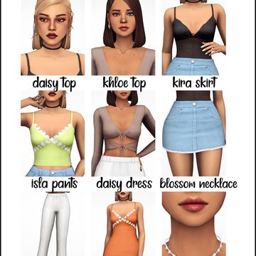 Sims 4 Cc Clothes Aretha, Aretha Cc Sims 4, Aretha Sims 4, Aretha Sims 4 Cc, Sims 4 Summer Clothes, Sims 4 Custom Content Patreon, Sims 4 Cc Maxis, The Sims 4 Pc, Pelo Sims