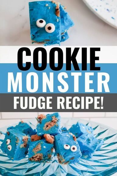 Maple Bacon Fudge, Monster Fudge, Simple Fudge Recipe, Simple Fudge, Making Fudge, Funfetti Frosting, How To Make Fudge, Cookie Monster Birthday, Fudge Recipes Easy