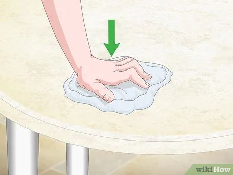 3 Ways to Clean a Marble Top Table - wikiHow Cleaning Marble, Marble Top Table, Plastic Mat, Fall Cleaning, House Hacks, Dust Mop, Marble Surface, Marble Table Top, Restoration Services