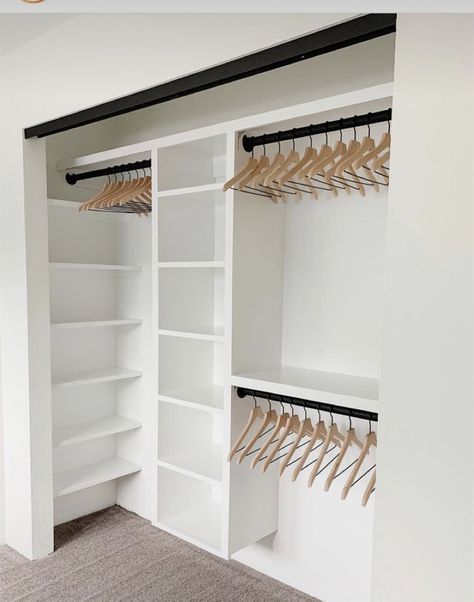 Closet Redo, Closet Planning, Walking Closet, Closet Design Layout, Closet Renovation, Closet Layout, Closet Remodel, Bedroom Closet Design, Small Closet