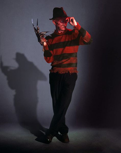 A Nightmare on Elm Street 3: Dream Warriors (1987) Freddy Krueger Costume, All Horror Movies, Dream Warriors, Robert Englund, Horror Vintage, A Nightmare On Elm Street, A Clown, Horror Icons, Elm Street