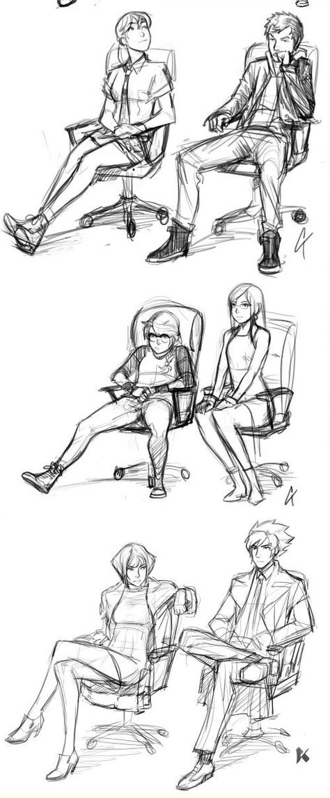 You can definitely tell the different personality types of each person based on the way they're sitting Sitting Pose Reference, Sitting Pose, Sketches Of People, Human Figure Drawing, Boy Drawing, Sitting Poses, Figure Sketching, Poses References, Arte Sketchbook