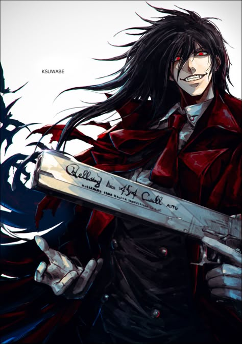 Alucard Fanart Hellsing, Hellsing Alucard Wallpapers, Alucard Hellsing Fanart, Hellsing Ultimate Anime, Alucard Hellsing, A Silent Voice Anime, Madara Wallpaper, Hellsing Alucard, Anime Villians