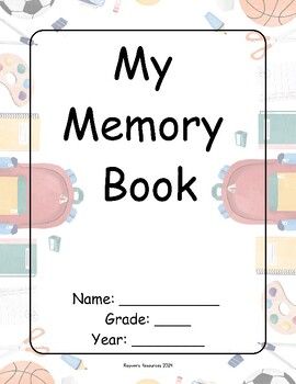 Elementary Grades, Printable Workbook
Is it your last week of school? Do you need to engage your kids during the chaos?! This is the perfect resource for you! Your students will love reflecting on the year and sharing memories in this memory book. Teachers will also enjoy reminiscing on all the best moments of the school year with students. This is a great activity to work on throughout the last week of school!
26 total pages
5 Cover options Last Week Of School, School Binder, My Memory, Book Names, End Of Year, Memory Books, The Chaos, Writing Activities, 1st Grade