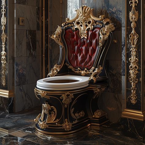 Experience royal comfort with our Throne-Inspired Toilet, a luxurious and elegant addition to your bathroom. Designed to evoke the grandeur of a majestic throne, this toilet features intricate detailing and high-quality materials that exude sophistication. The ergonomic seat ensures optimal comfort, while modern flushing technology guarantees efficiency and water conservation. Perfect for those who seek a blend of opulence and practicality, this throne-inspired toilet transforms an everyday n... Throne Ideas, Home Window Grill Design, Window Grill Design, Window Grill, Home Window, Pinterest Ideas, Grill Design, Water Conservation, Bathroom Ideas