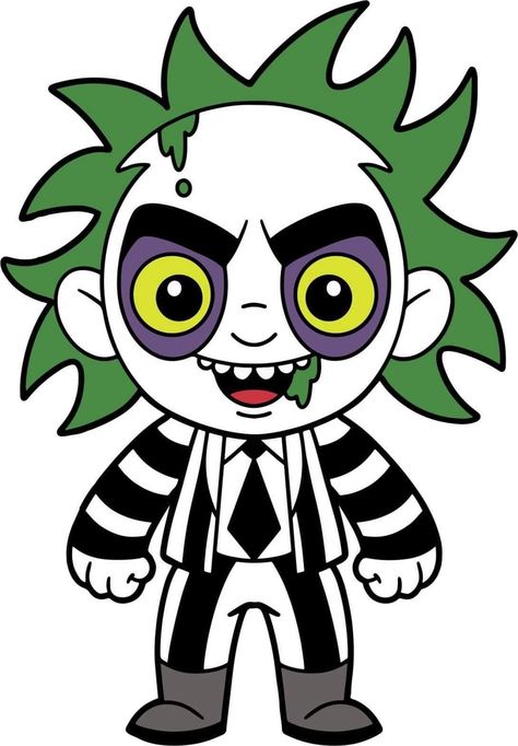 Halloween Drawing Ideas, Beetlejuice Cartoon, Flower Pattern Drawing, Halloween Character, Sublimation Ideas Projects Inspiration, Halloween Rocks, Scary Costumes, Halloween Drawings, Halloween Tattoos