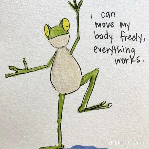 Frog Affirmation, Frog Aesthetic, Frog Quotes, Frog Wallpaper, Cute Quote, A Frog, Perfection Quotes, Yoga Quotes, Happy Words