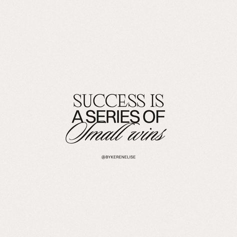 I've said it before and I'll say it again - there is no measure for success. And everyones business timeline is unique *like you* - there cannot be comparison to another. My motto in my business is to celebrate ALL wins, small or large. Because they all contribute to your growth (even the losses - maybe them more so). Success is a series of small wins all combined together, it's all the constant hard work and love your pour into your business, it's the times you need to go offline for a week... Boss Babe Quotes Queens, Small Business Success Quotes, Girl Boss Quotes Motivation, Success Is A Series Of Small Wins, Business Success Affirmations, Affirmations For Success In Business, Business Timeline, Creating Boundaries, Success Is Not Always What You See