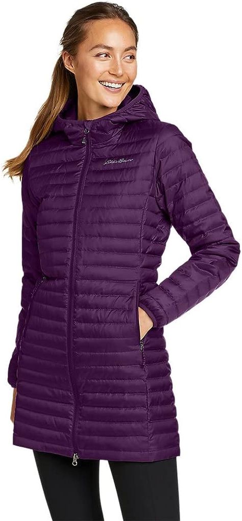 Eddie Bauer Women's Microlight Traveler Down Parka Eddie Bauer Women, Jacket Parka, Down Jackets, Down Parka, Eddie Bauer, Down Jacket, Shoes Jewelry, Color Options, Parka