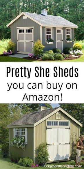 Shed Conversion Ideas, Diy She Shed, Kids Yard, Yard Sheds, Build Yourself, Shed Kits, Backyard Sheds, Backyard Shed, Outdoor Sheds