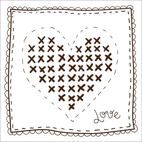 Handkerchief with embroidery heart vector illustration Handkerchief Embroidery, Heart Vector Illustration, Illustration Heart, Embroidery Heart, Heart Vector, Embroidery Hearts, Romantic Design, Vector Illustrations, Design Illustration