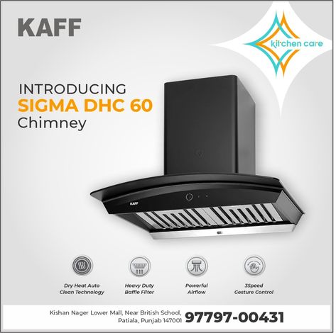 Chimney is an essential part of every kitchen. Kitchen care brings to you Sigma DHC 60 chimney by Kaff that is powerpacked with multiple features. Get the latest chimney for your kitchen from our store today!  @kitchencarepatiala  #kitchencare #interiordesign #kitchen_design #Modular_kitchen #kitchen_inspiration #kitchen_decor #home #design #interior #kitchen_remodel #kitchen_ware #kitchen_ideas #kitchen_set #construction #cook #wood contact us: 97809-12069, 97797-00431 Chimney Kitchen Ideas, Whirlpool Washing Machine, Set Construction, Home Design Interior, Kitchen Drawer Organization, Inspiration Kitchen, Clean Technology, Instagram Template Design, Kitchen Ware