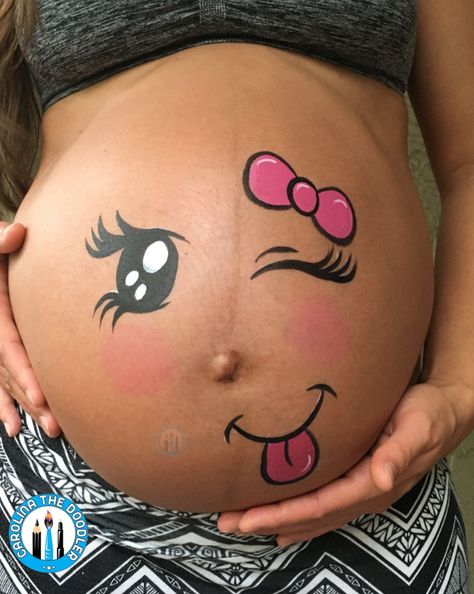 Baby Bump Pumpkin Painting, Painting Ideas For Pregnant Women, Halloween Pregnant Tummy Painting, Pregnant Body Painting, Stomach Painting Pregnant, Painting On Pregnant Belly, Pregnant Belly Halloween Paint, Pregnant Painted Belly, Paint Pregnant Belly