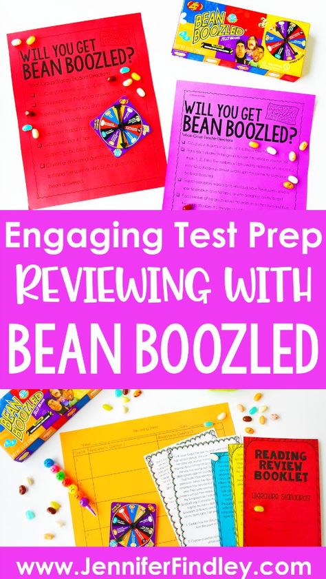 Dibels Practice, Skills Everyone Should Know, Test Prep Fun, Staar Test Prep, Staar Review, Bean Boozled, Test Prep Activities, Testing Motivation, Teaching Algebra