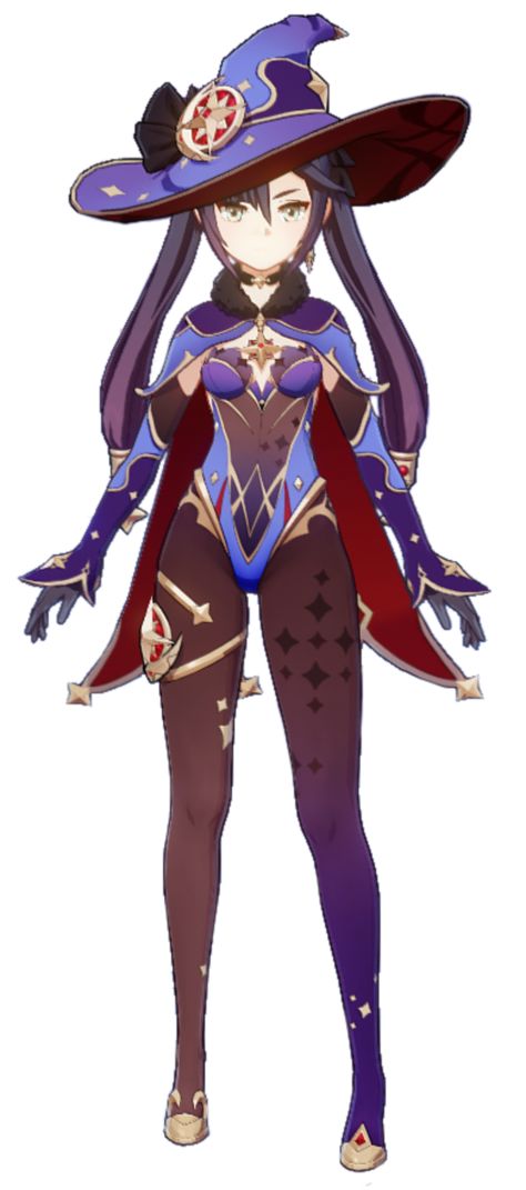 Mona | Genshin Impact Wiki | Fandom Mona Genshin, Fandom Games, Character Modeling, Character Outfits, Stars And Moon, Anime Character, Genshin Impact, Full Body, Character Art