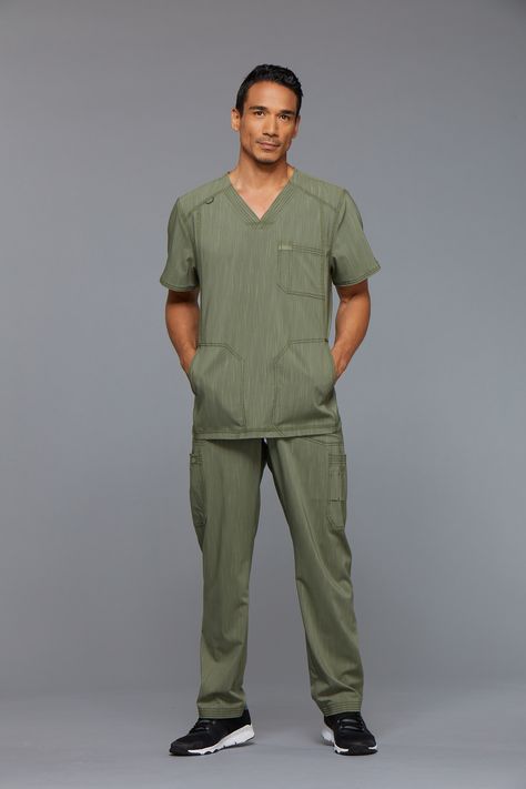 Medical Uniforms Men, Medical Scrubs Men, Ideal Male Body, Medical Scrubs Fashion, Dental Scrubs, Corporate Uniforms, Mens Scrubs, Scrubs Outfit, Nurse Uniform