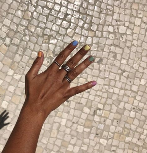 Masculine Nail Designs, Masc Nails, Masc Women, Minimal Nails Art, Dark Green Nails, Mens Nails, Summer Gel Nails, Indie Makeup, Beauty In Art