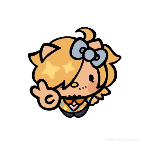 credits to moussofshroom on tik tok Image Search, Hello Kitty, Kitty, One Piece, Stars, Hair