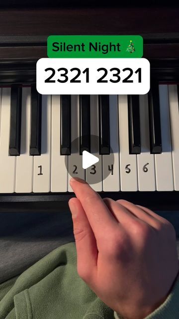 Keys Tutorials on Instagram: "Silent Night 🎄 #piano #pianotutorial #tutorial #lesson #christmas #silentnight #christmastime #christmasmusic #tips" Piano Numbers On Keys, Christmas Piano Songs, Easy Songs To Play On Piano, Silent Night Piano, Songs To Play On Piano, Piano Letters Songs, Preschool Circle Time Songs, Piano Letters, Silent Night Sheet Music