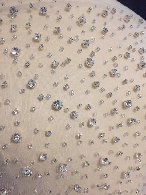 Nude Rhinestone Beaded Tulle Fabric Rhinestone Fabric Beaded | Etsy Fabric Texture Pattern, Couture Beading, Rhinestone Fabric, Beaded Fabric, Hand Beaded Embroidery, Tulle Material, Beadwork Embroidery, Fashion Design Patterns, Beaded Tulle