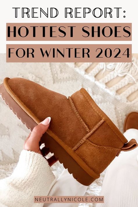 Mini Ugg Boots Outfit, Winter Shoe Trends, Shoes For Winter, Ugg Boots Outfit, Trendy Date Night Outfit, Brunch Outfits, Fashion Cowboy Boots, Fall Sale, Trendy Boots