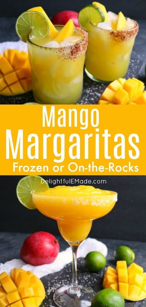 Margarita Recipes Mango, Summer Margarita Recipes Easy, Easy Mango Margarita Recipe, Virgin Mango Margarita, Pitcher Mango Margarita Recipe, Margarita Recipes Blended, Texas Roadhouse Mango Margarita Recipe, Blended Margarita Recipes, Mango Margarita Recipe On The Rocks