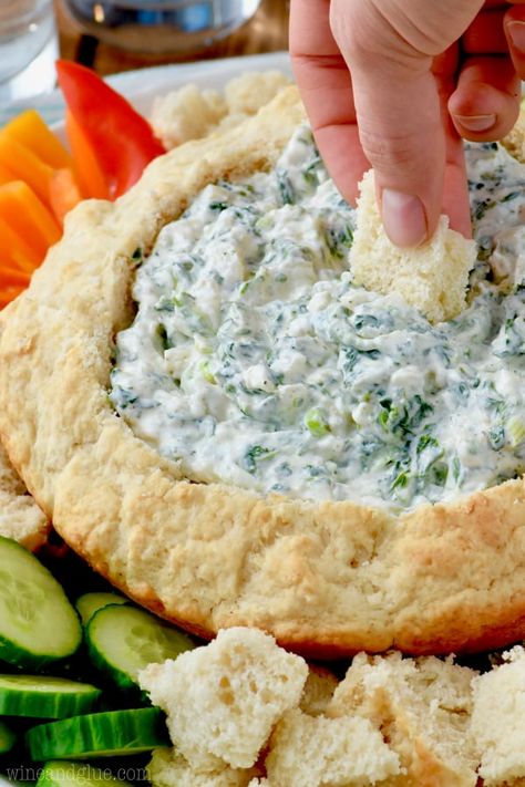 How to make a Beer Bread Dip Bowl Beer Bread Dip, Bread Dip Bowl, Tastefully Simple Beer Bread, Dip For Beer Bread, Beer Dip, Summertime Salads, Spinach Dip Recipe, Bread Dip, Dip Recipes Easy