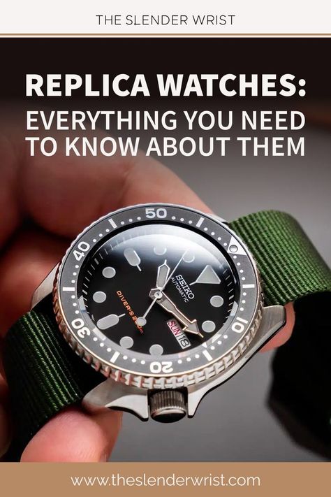 Replica watches aren’t all created equally. This guide will show you what to look for. Mens Watches Guide, Small Watch, Best Watches For Men, Vintage Watches For Men, Men's Watches, Wrist Watches, Vintage Watches, To Look, Wrist Watch