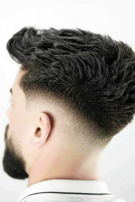 Mid Taper Haircuts And The Best Ways To Pull It Off ★ Mid Taper, Styles Man, Comb Over Fade Haircut, High Taper Fade, Mid Skin Fade, Mid Fade Haircut, Men Fade Haircut Short, Comb Over Fade, Drop Fade Haircut