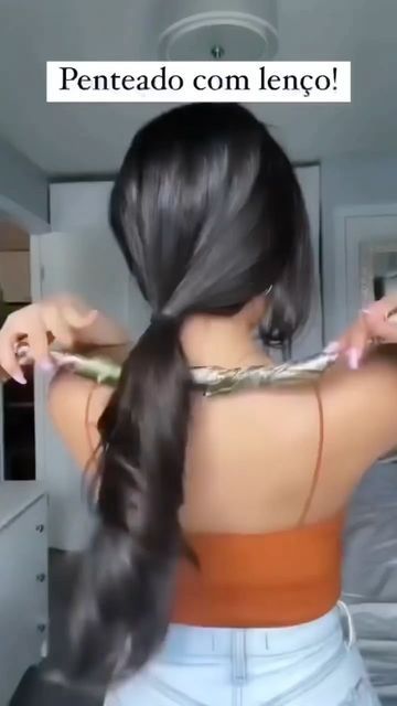 Easy Braid Hairstyles, Aesthetic Hairstyle, Hair Nutrition, Hair Wrap Scarf, Front Hair, Hair Scarf Styles, Hair Techniques, Remy Human Hair Wigs, Hair Tips Video