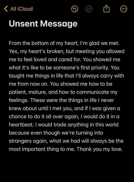 Best Bf Quotes, One Sided Love Journal, Book Messages Note, Unsent Messages Texts, Love Quotes Romantic Feelings, A Message For Him, Writings For Him, Proud Message For Boyfriend, Iphone Notes Feelings Love